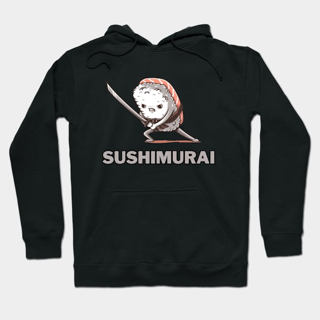 Sushimurai warrior Hoodie by Dress Wild